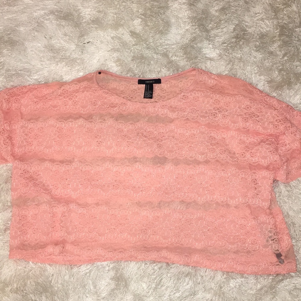 pink top sheer